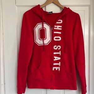 Women’s Ohio State Red Lightweight Hoodie Size Small/Medium